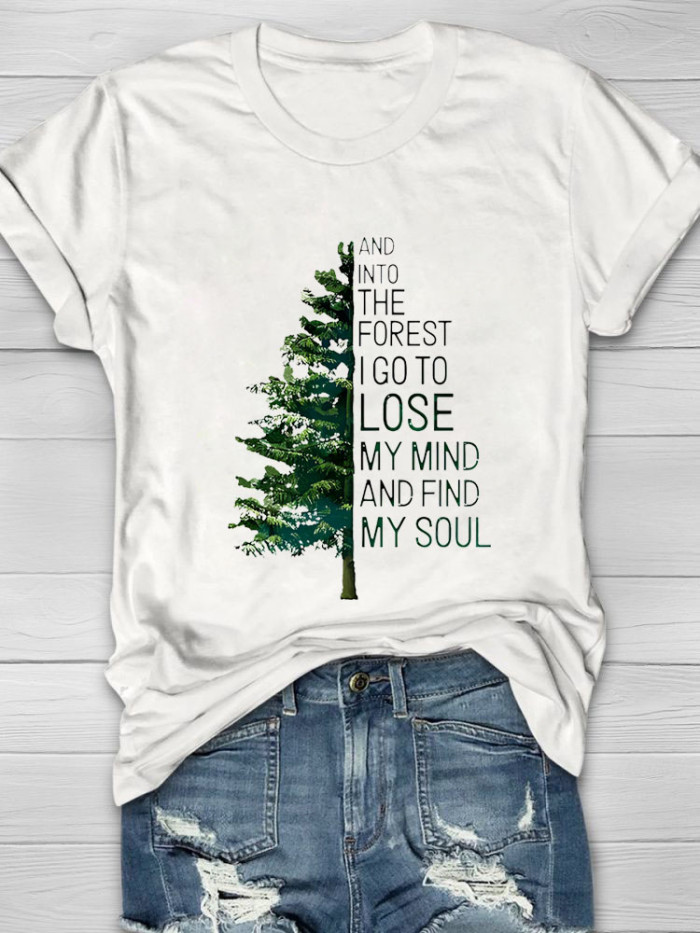 And Into The Forest hiking Hiking T-shirt