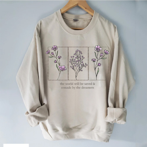 Throne Of Glass Flower Aelin Quote sweatshirt
