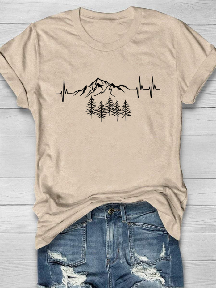 Heartbeat For Mountains T-shirt