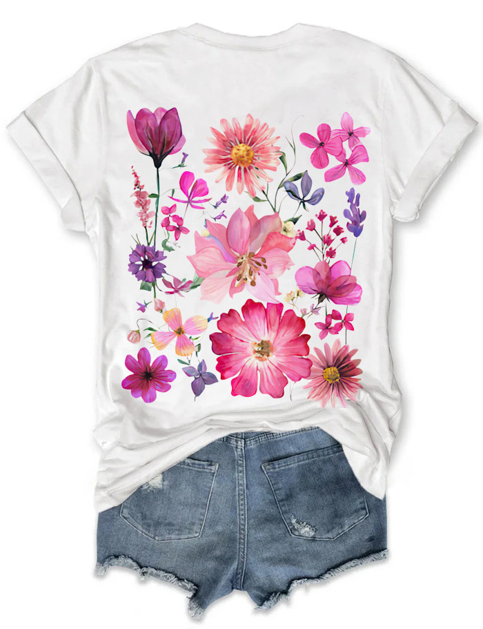 Boho Wildflower T-shirt