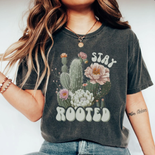Stay Rooted Cactus T-shirt