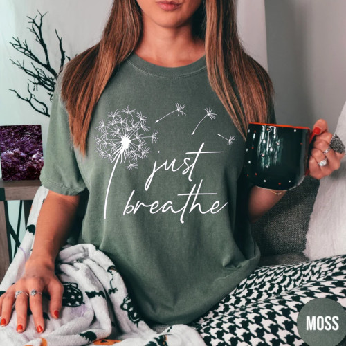 Just Breathe Meditation T-Shirt