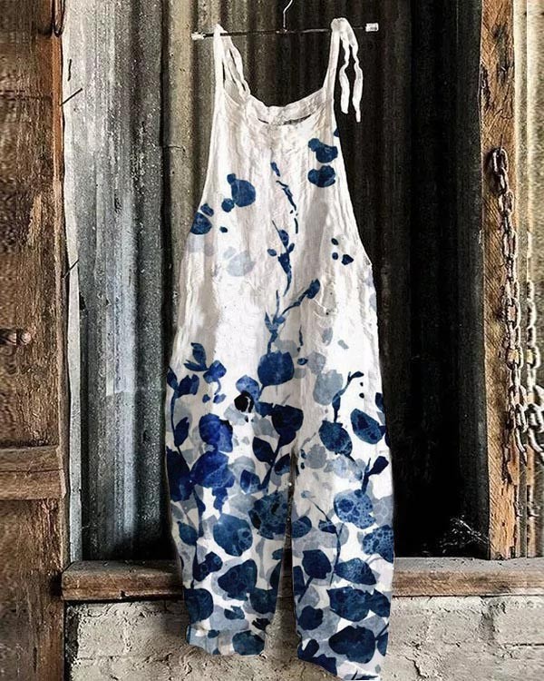 Floral Loose Jumpsuit