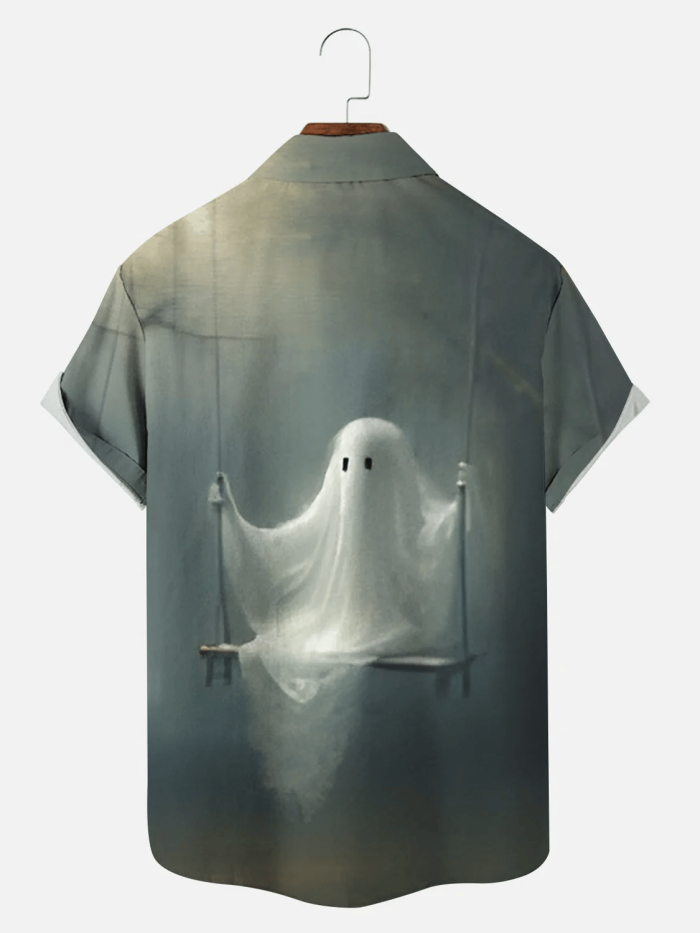 Ghost Mens Print Shirt