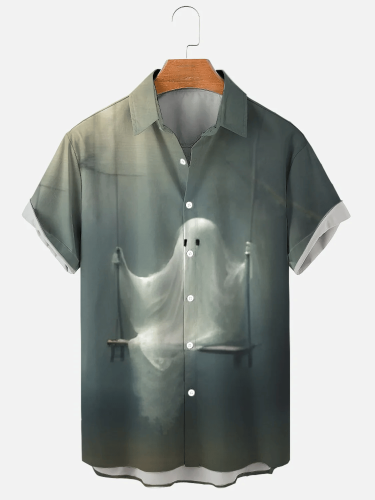 Ghost Mens Print Shirt