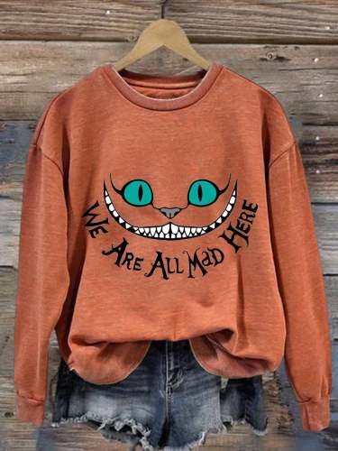 Halloween  Women's Printed Long Sleeve Sweatshirt