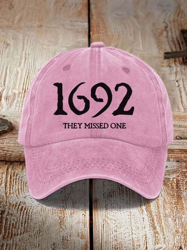 1692 They Missed One Salem Witch Sun Hat