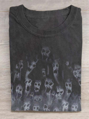 Unisex Halloween  Print Casual  T-Shirt