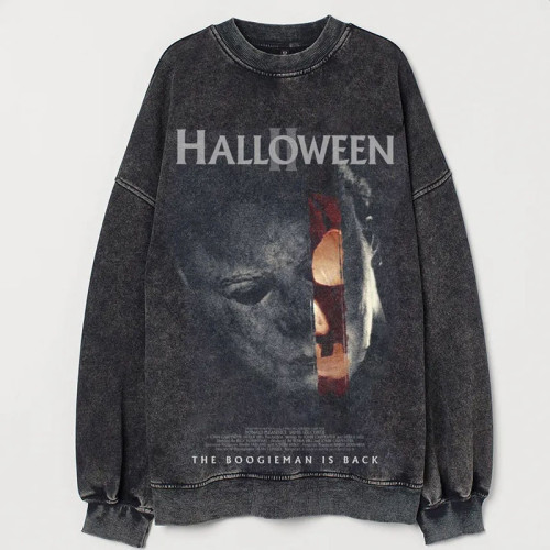 Halloween Movie Printed Vintage Sweatshirt