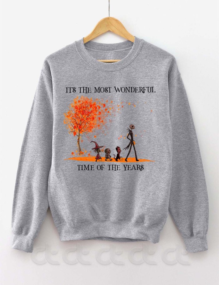 The Most Wonderful Time Of The Year Halloween Sweatshirt