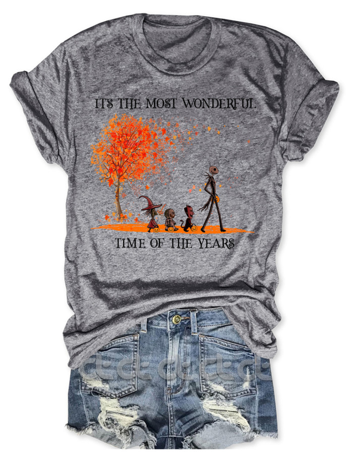 The Most Wonderful Time Of The Year Halloween T-Shirt