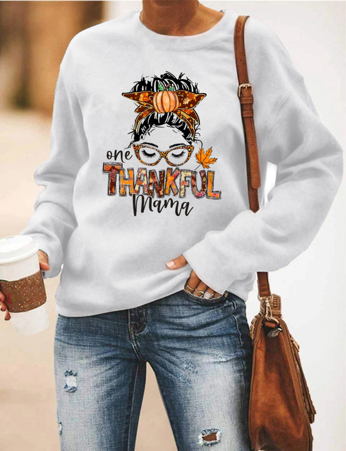 One Thankful Mama Sweatshirt