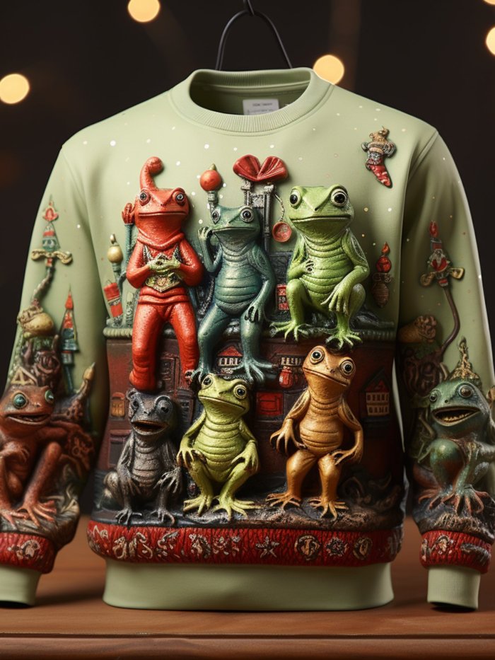 Unisex Frog Fun Sweatshirt