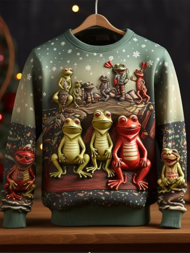 Unisex Frog Fun Sweatshirt
