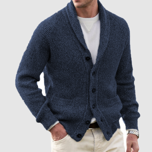 Men's New Autumn And Winter Men'S Turteck Sweater Cardigan Button Sweater