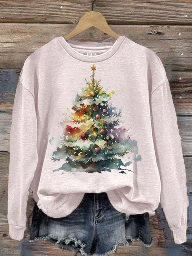 Women's Christmas Casual Printed Sweatshirt