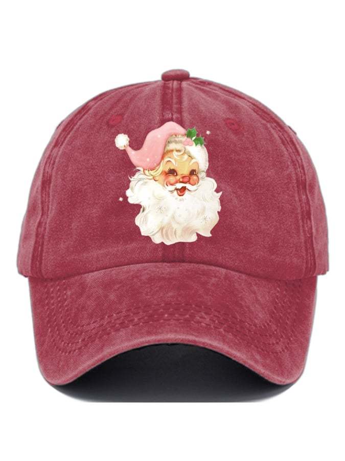 Santa Claus Print Casual Baseball Cap