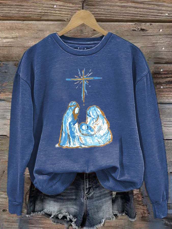 Faith Women's Casual Printed Sweatshirt