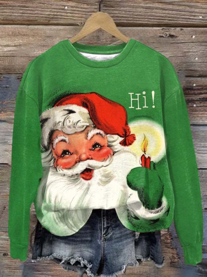 Christmas Women's Casual Printed Sweatshirt
