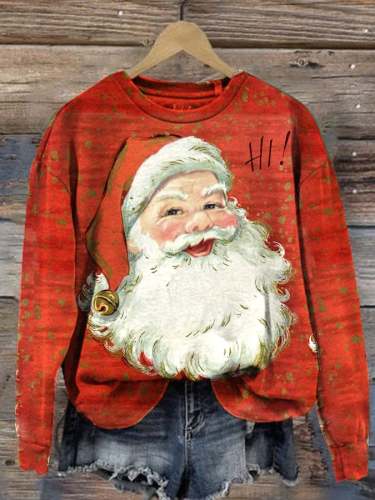 Christmas Women's Casual Printed Sweatshirt