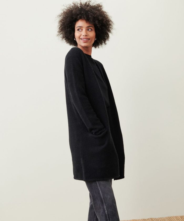 Long Patch Pocket Sweater Coat (Buy 2 free shipping)