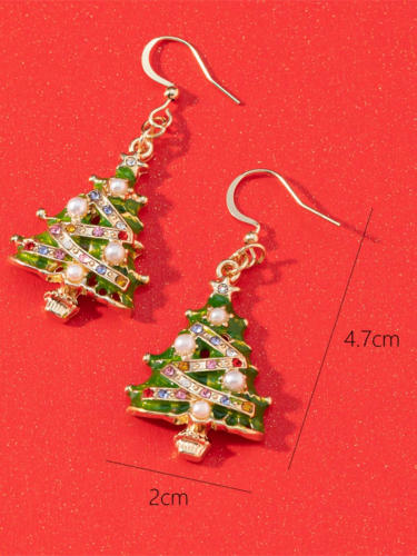 Christmas Tree Holiday Earring