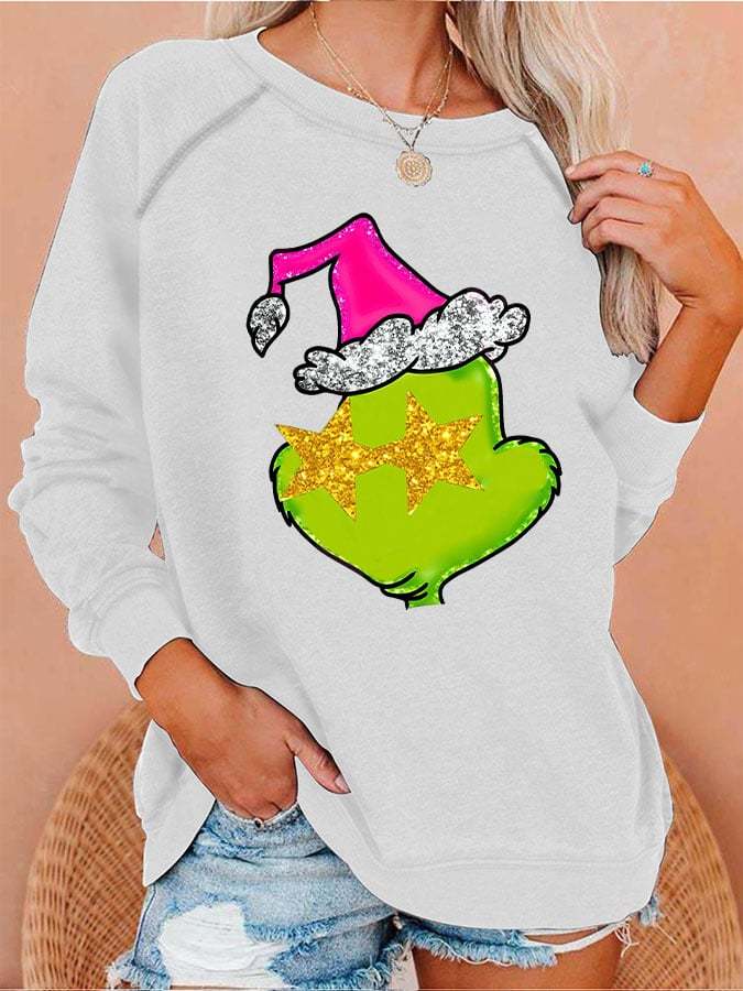 Women's Christmas Graphic Print Sweatshirt