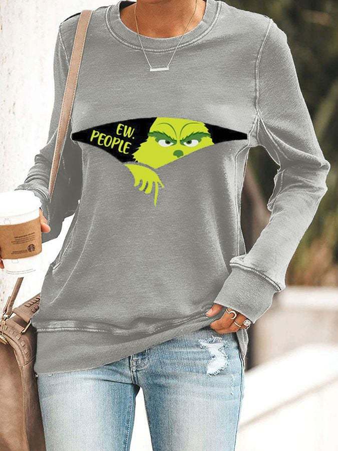 Women's EW People The Ginch Print Sweatshirt
