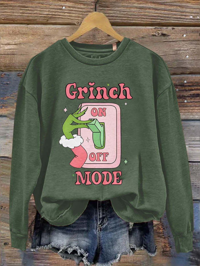 Christmas Gifts Family Gifts Print Casual Long Sleeve Sweatshirt