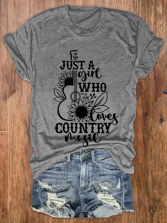 Women's Country Girl Casual T-Shirt