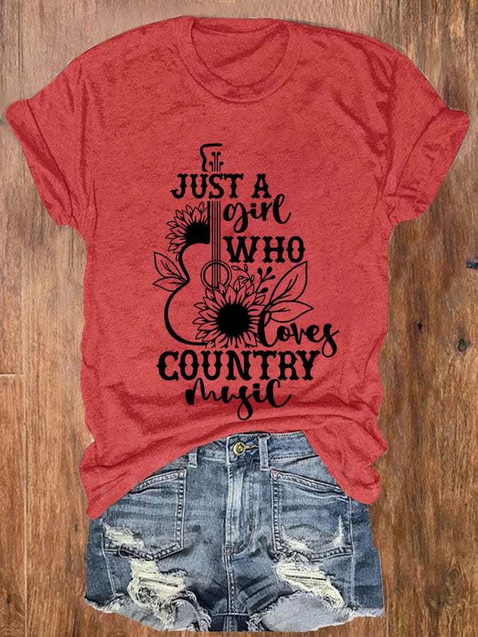 Women's Country Girl Casual T-Shirt
