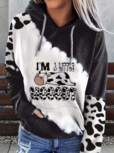 I'm A Little Mooody Calf Cow Sweatshirt