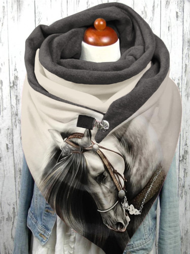 Horse Casual Scarf and Shawl