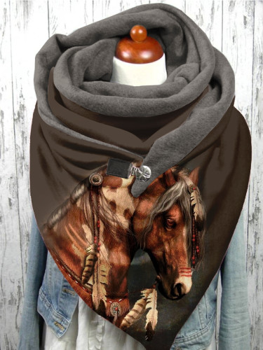 Horse Casual Scarf and Shawl