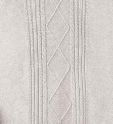 Men's Argyle Cable Button-Down Knit Sweater