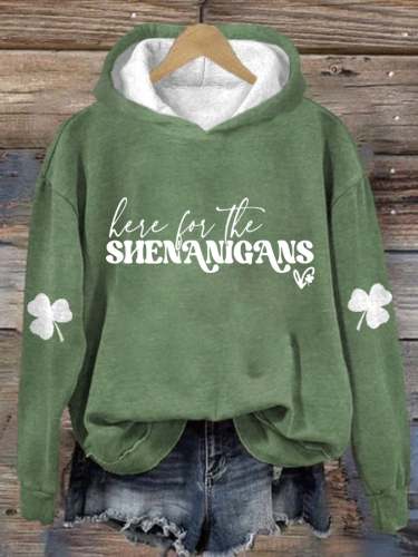 Women's St. Patrick's Print Long Sleeve Sweatshirt