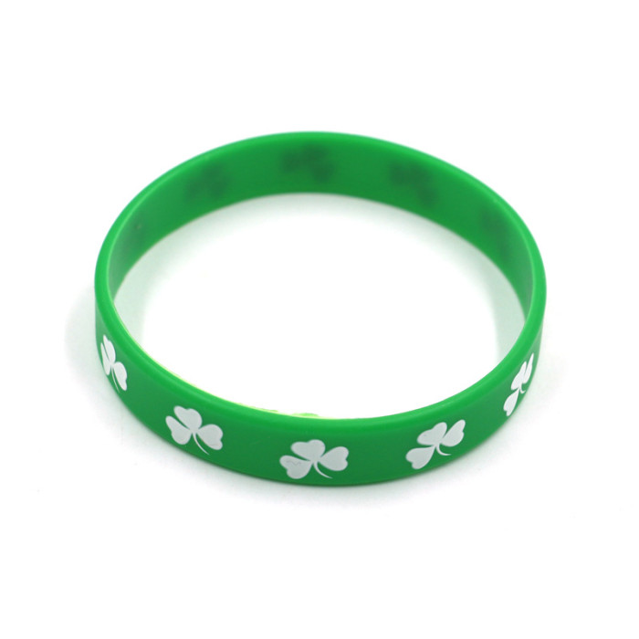 St. Patrick's Day Silicone Bracelets