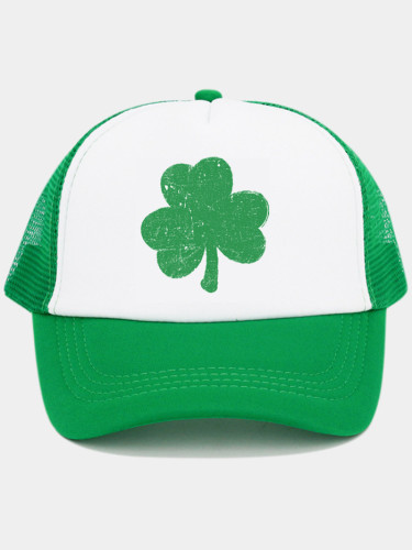 Women's St. Patrick's Day Lucky Clover Casual Baseball Cap