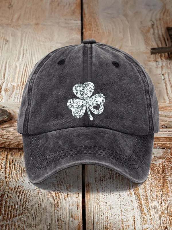 Women's Shamrock Printed  Cap