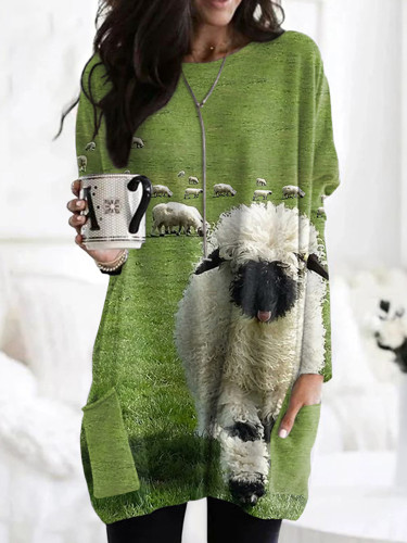 Greetings From The Stray Sheep Pattern Cozy Tunic
