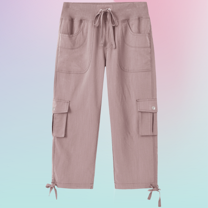 Women's quick-drying outdoor sports loose casual capri pants
