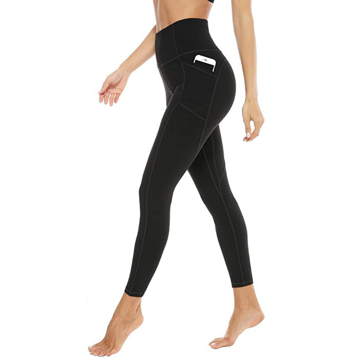 high waisted workout leggings with pockets