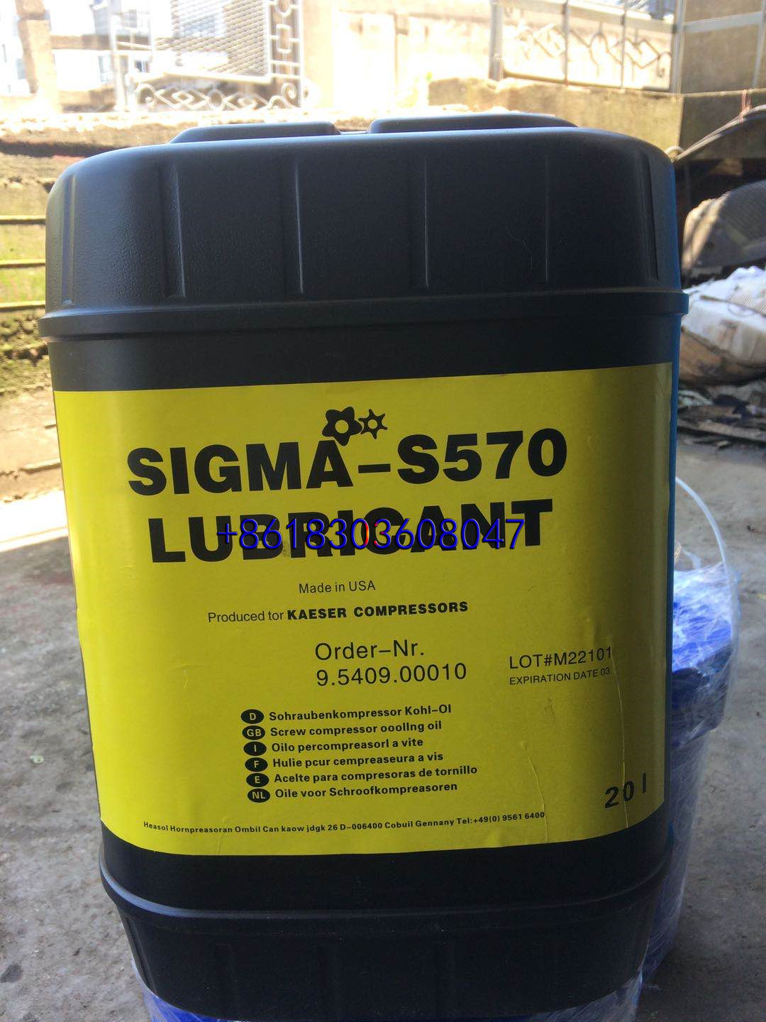 US 60.00 Kaeser air compressor lubricating oil S460 S570 20L 4000/