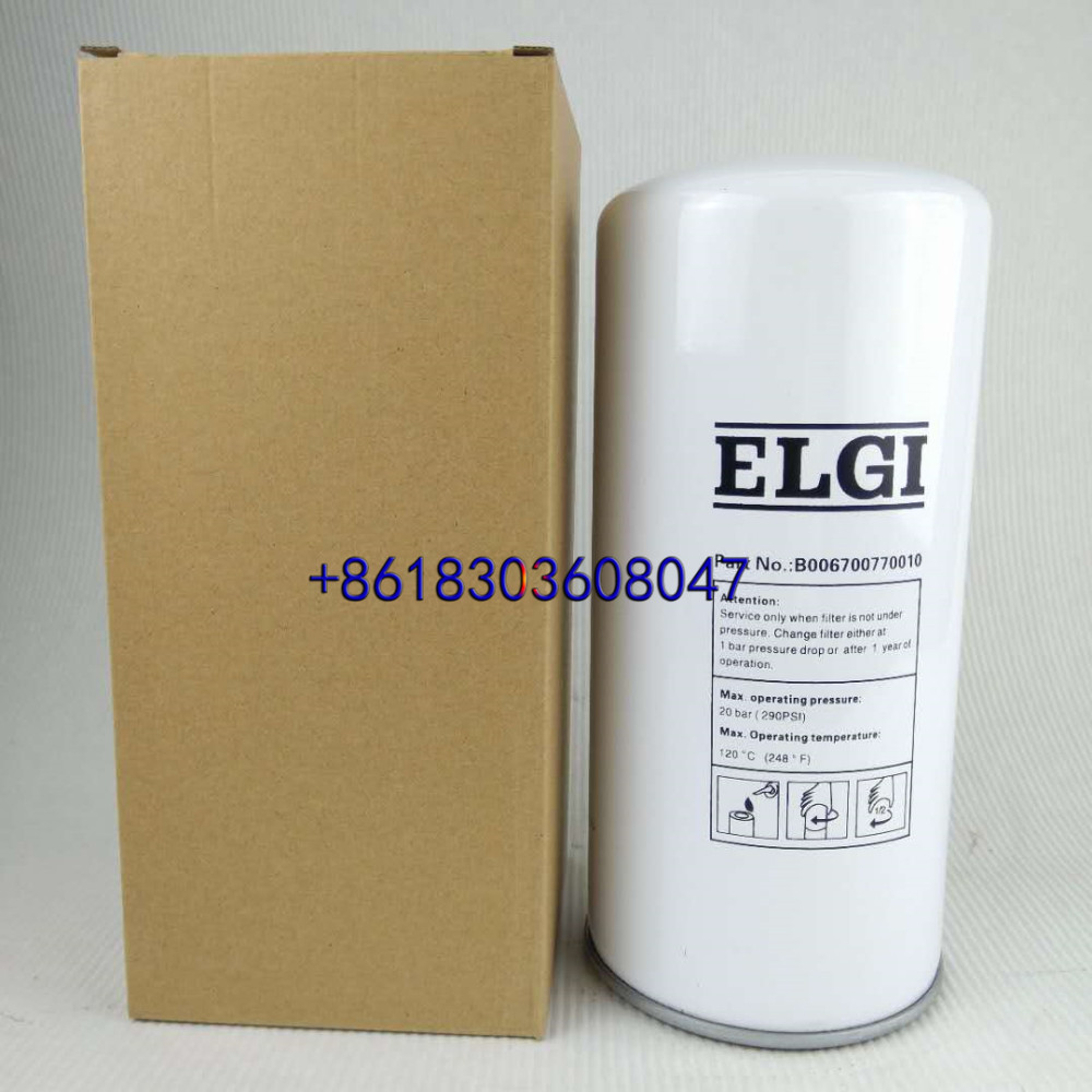 US$ 8.00 - ELGI E15 air compressor air filter/oil filter/air oil separator  B005700770004 B004800770001 B006700770010 - m.princecompressorparts.com