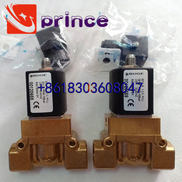 644004401 644004401P 00120659 Solenoid Valve for Boge Compressor 