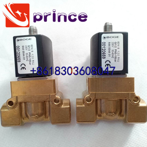 644004401 644004401P 00120659 Solenoid Valve for Boge Compressor 