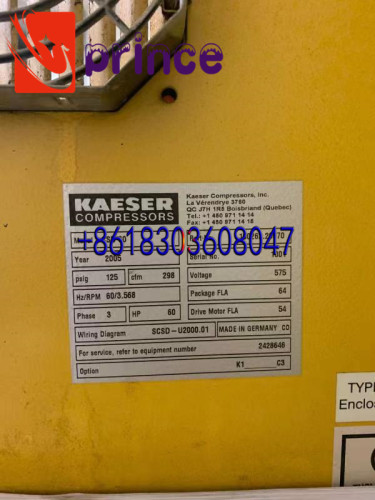 Kaeser CSD60 screw air compressor oil cooler with attactive price