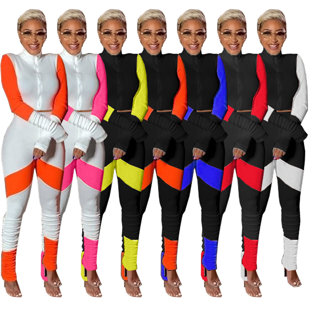 pleated long pants