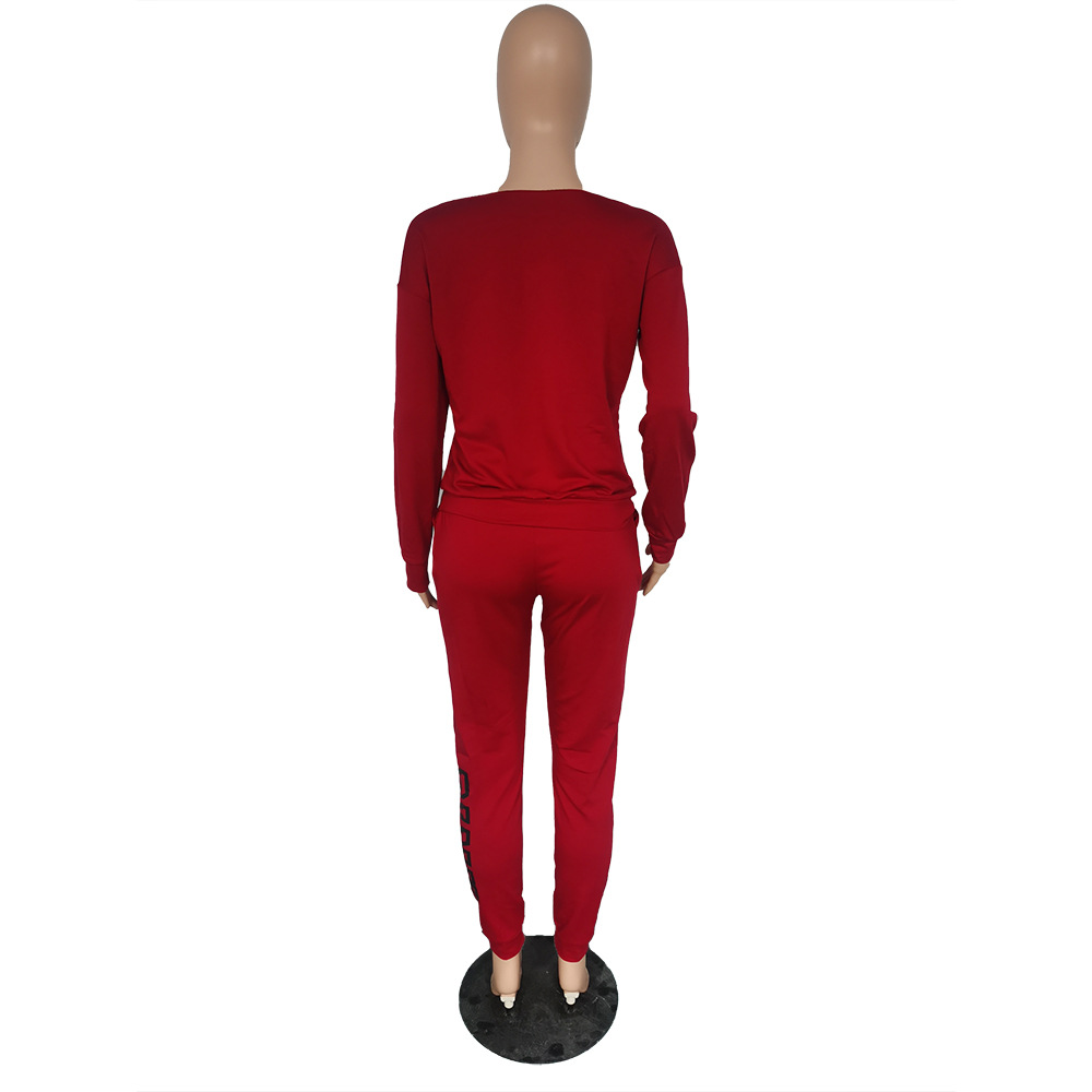 zipper jogger set
