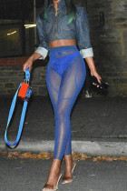 High Waist Sexy Bodycon See-through Leggings